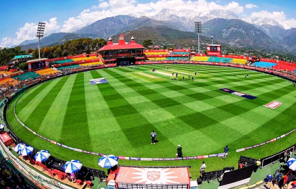 HPCA stadium at dharamshala