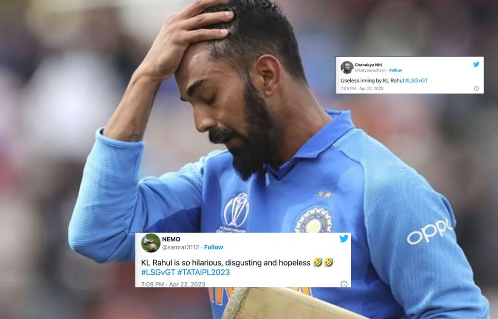 KL Rahul Slow Perfomance