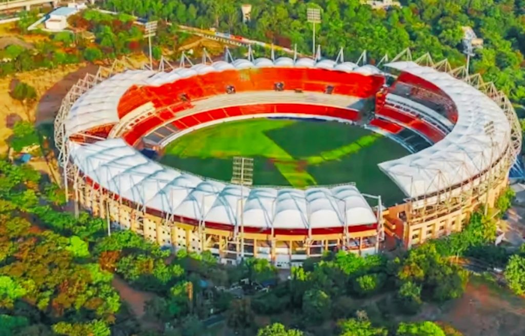 Rajiv gandhi international cricket stadium, hyderabad