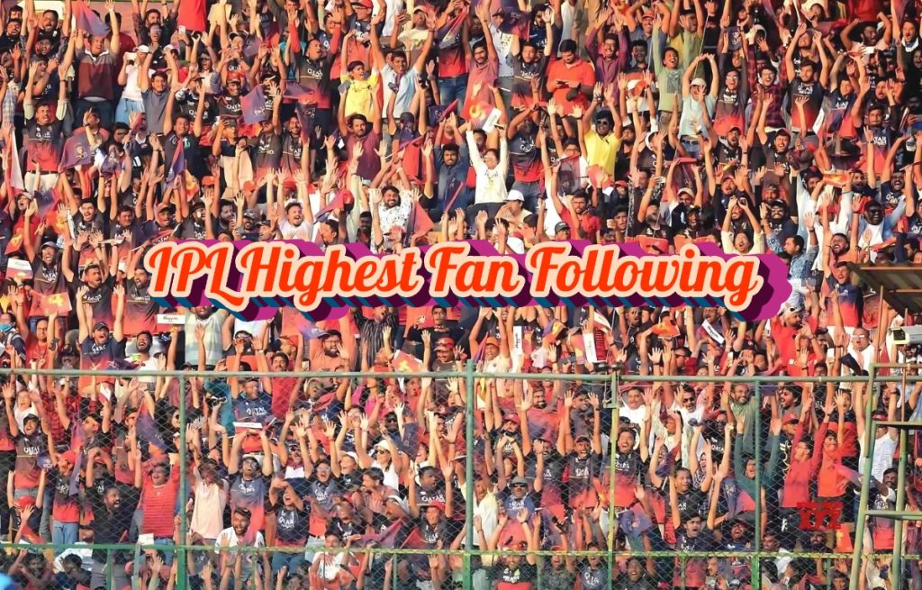 IPL में किस टीम के सबसे ज्यादा फैंस हैं?