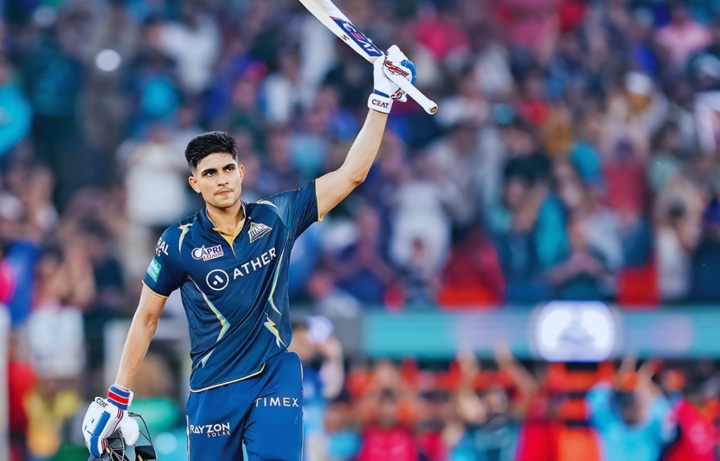 Shubhman gill in GT