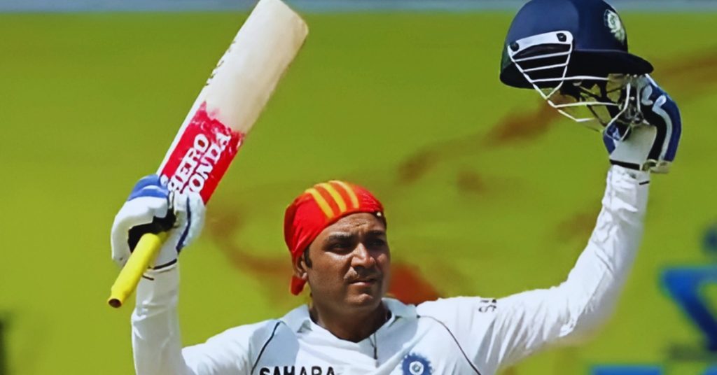Virendra sehwag at chepauk