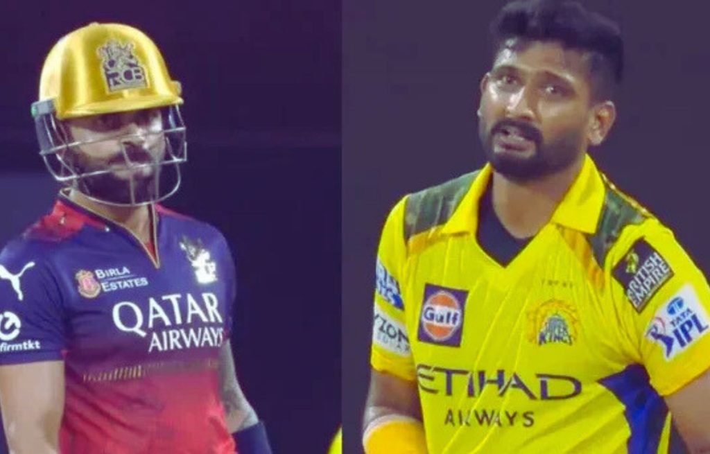 Virat Kohli vs Khaleel Ahmad
