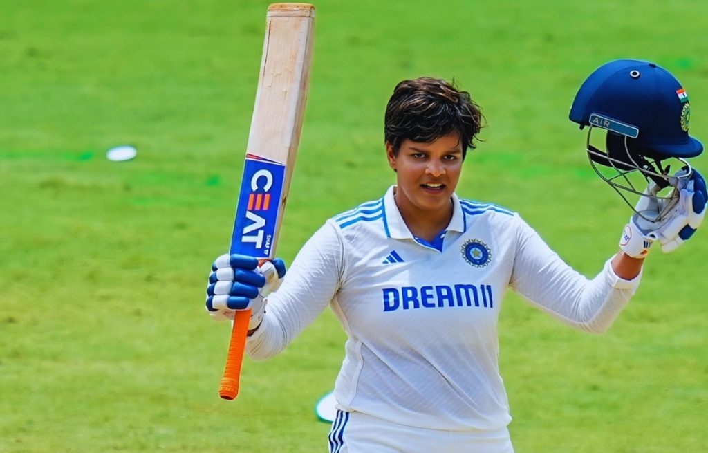 shefali verma 205 run at चेपॉक स्टेडियम