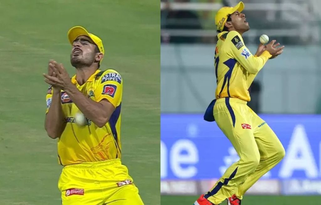 Drop catch by csk's players