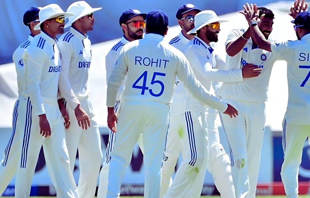 Indian test team