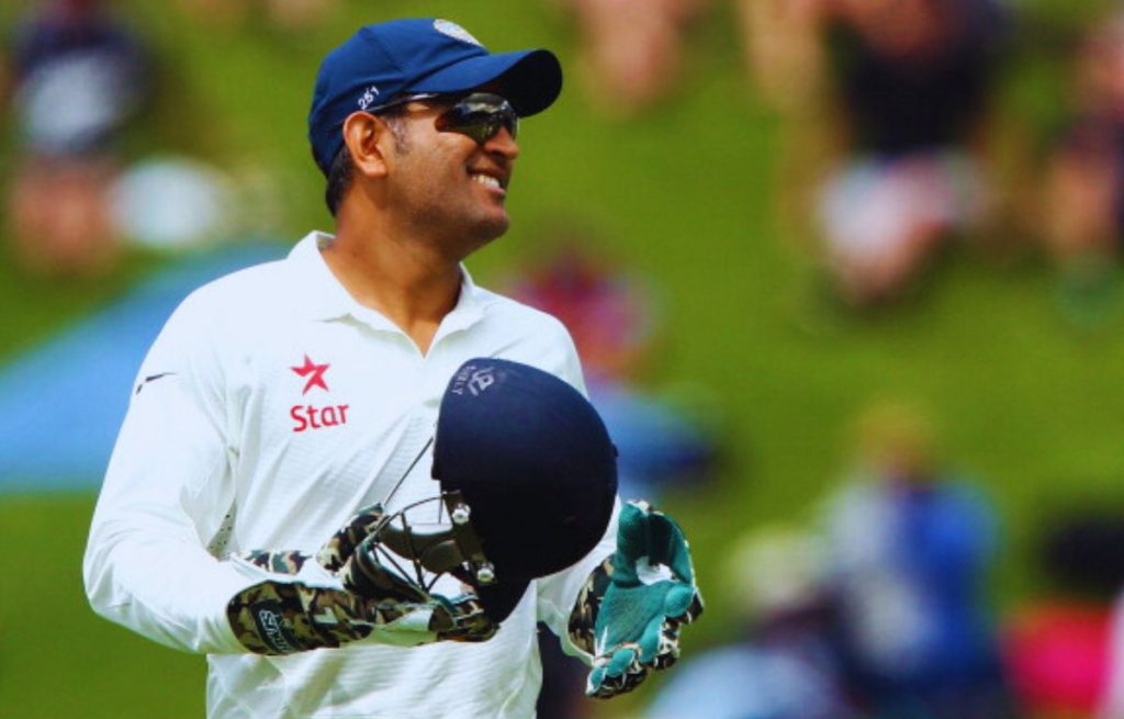 MS Dhoni Test Captain