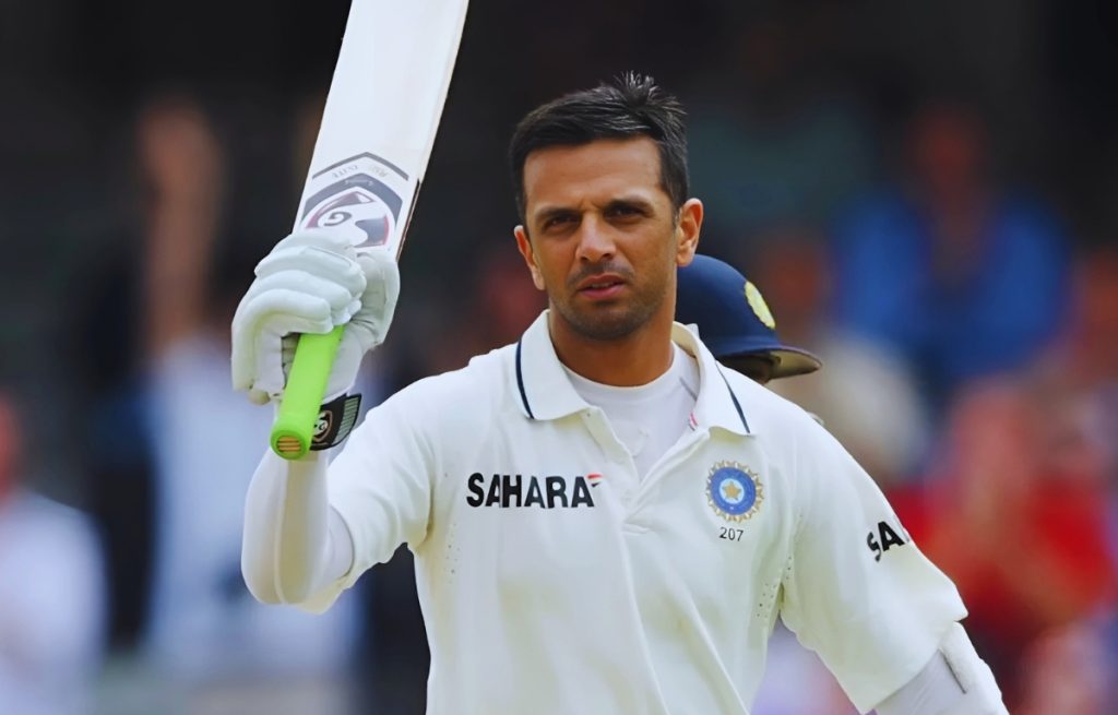 Rahul Dravid with टेस्ट पुरस्कार