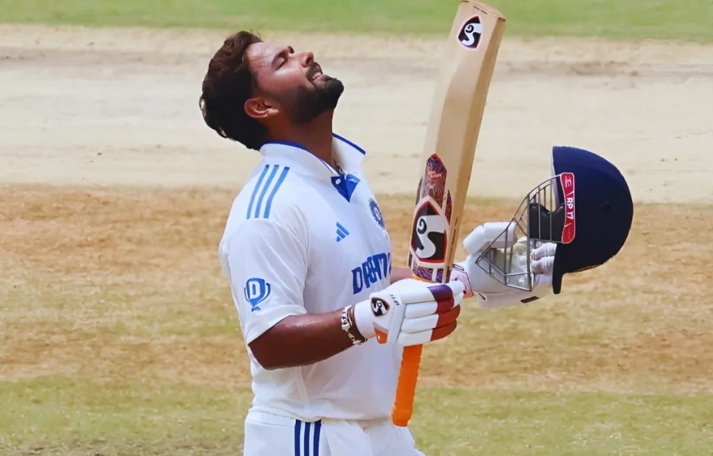 Rishabh pant's टेस्ट रन