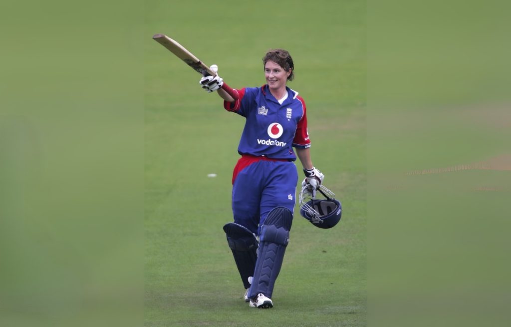 claire taylor 156 run at लॉर्ड्स क्रिकेट स्टेडियम