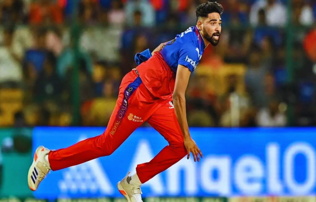 Siraj's IPL छक्के गेंदबाज