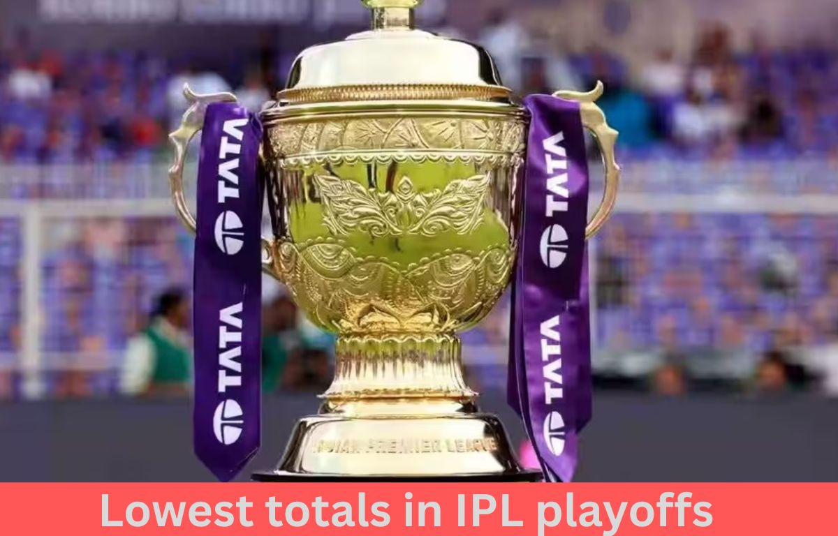 IPL प्लेऑफ में सबसे कम स्कोर में ऑल आउट होने वाली टीमें