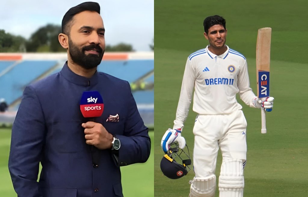 Dinesh kartik & shubman gill
