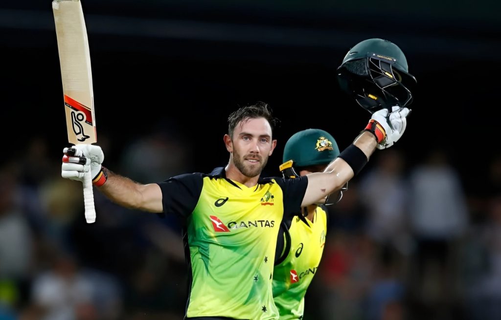 Glenn maxwell 103_ run at hobart stadium