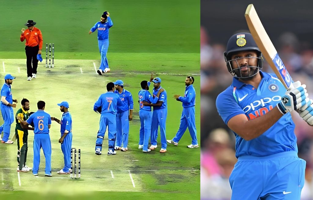 Indian ODI team at melbourne cricket stadium