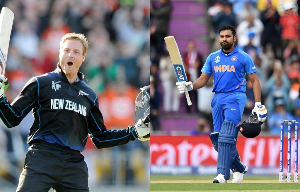 Martin guptil & rohit sharma