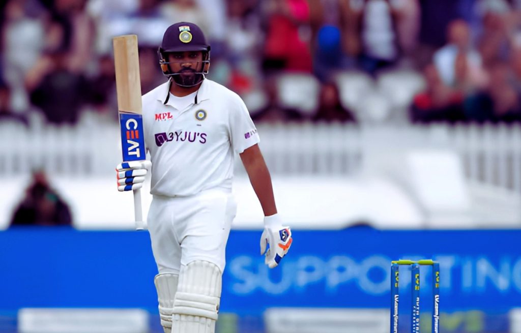 Rohit sharma's test hundred in England