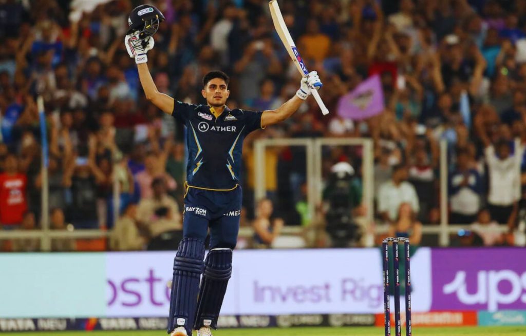 Shubhman gill 129 vs MI