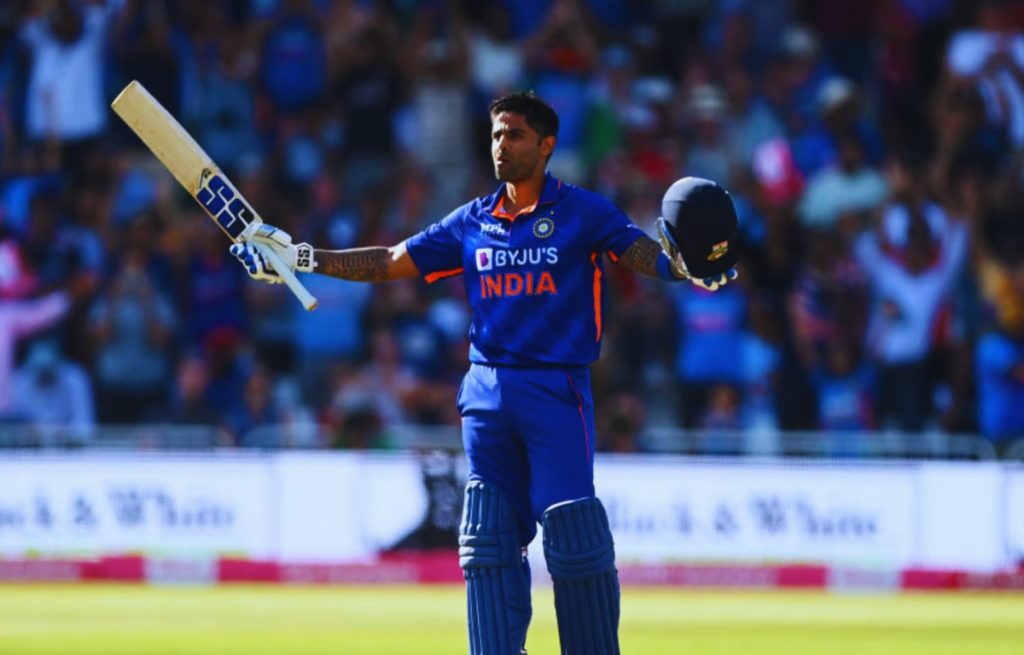 Surya kumar yadav 117 run at ट्रेंट ब्रिज क्रिकेट ग्राउंड