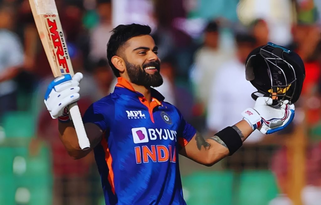 Virat kohli ODI hundred at JSCA क्रिकेट स्टेडियम