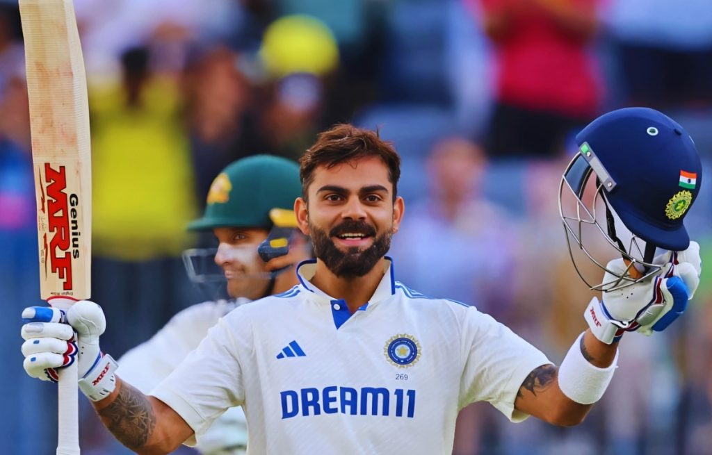 Virat kohli's test hundred