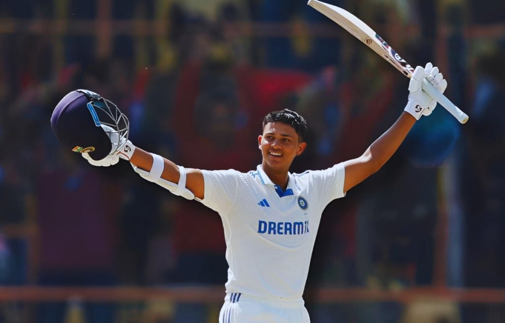 Yashasvi jaiswal 214* run vs ENG