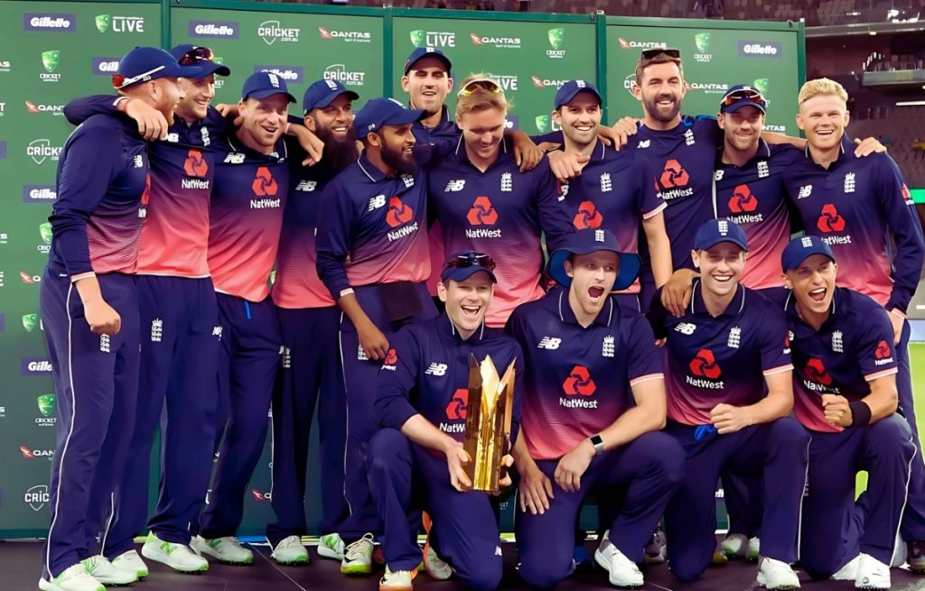 england ODI team at perth cricket stadium