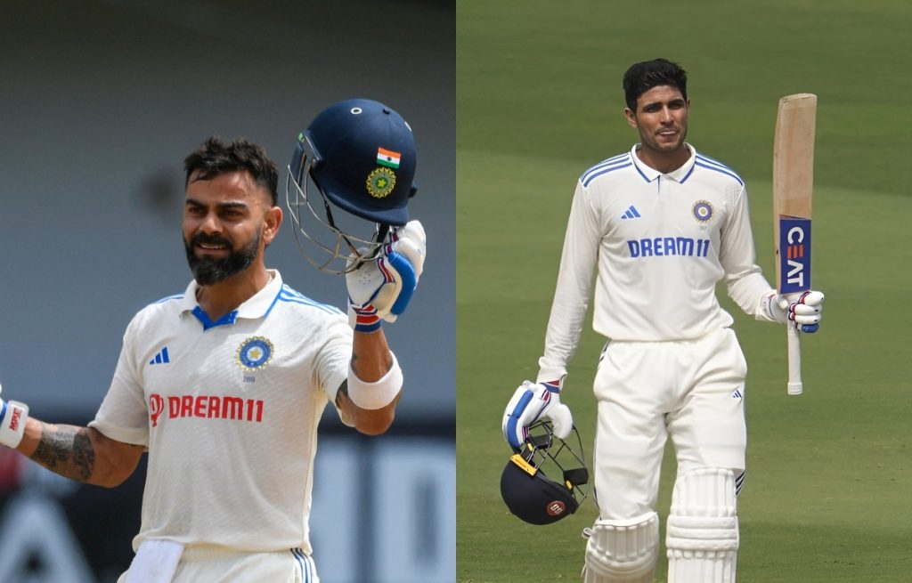 gill vs kohli hundred