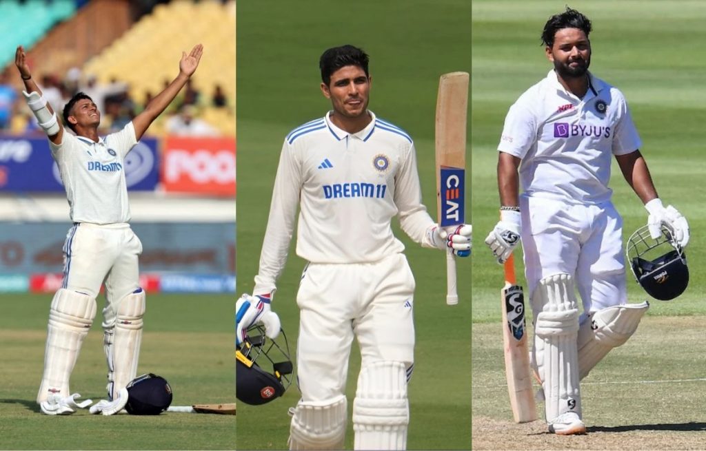 jaiswal, gill & pant