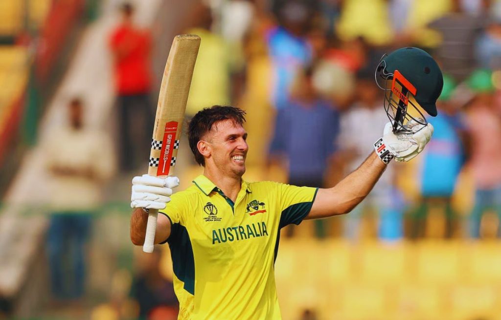 mitchell marsh 177* run vs BAN