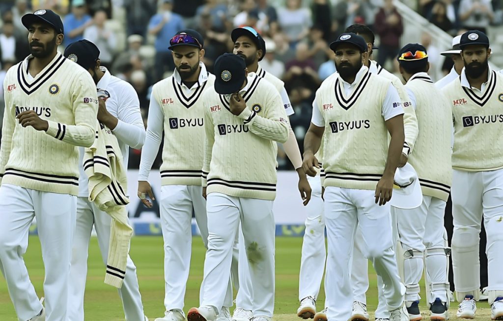 Indian sad test team
