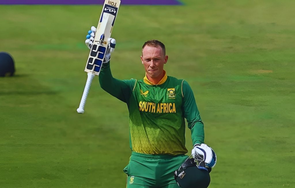 Rassie van der Dussen South African cricketer 134 at रिवरसाइड ग्राउंड
