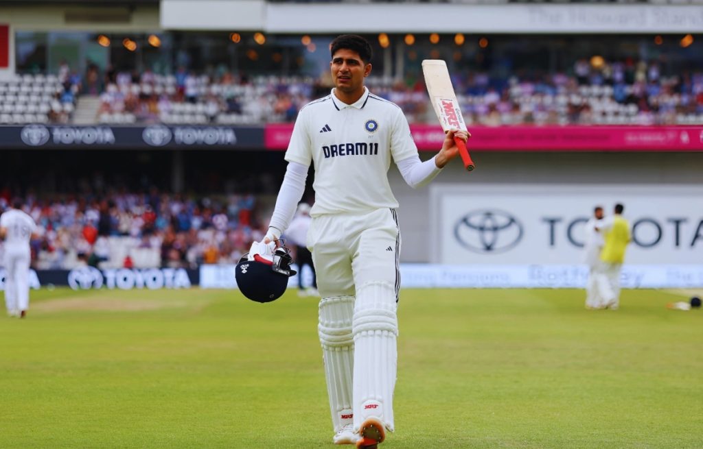 Shubman gill लगातार तीन टेस्ट शतक