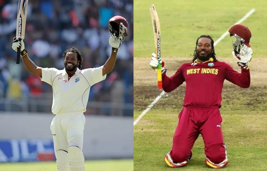 chris gayle दोनों दोहरा शतक