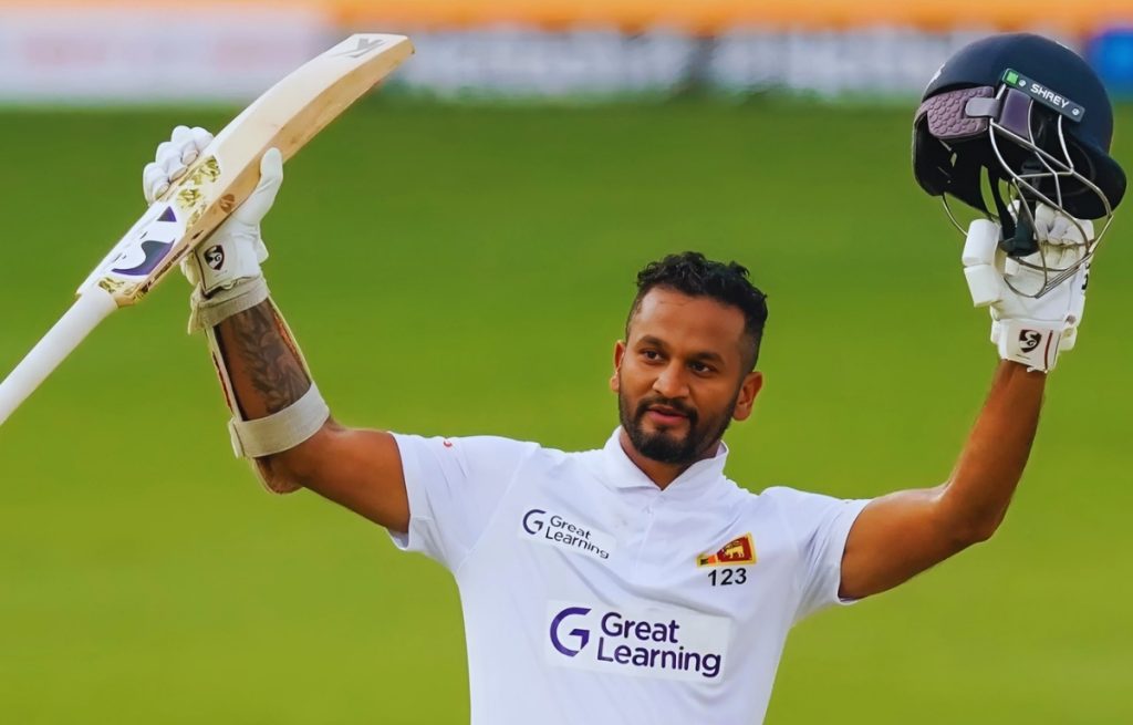 dimuth karunaratne 244 at पलेकेले इंटरनेशनल क्रिकेट स्टेडियम