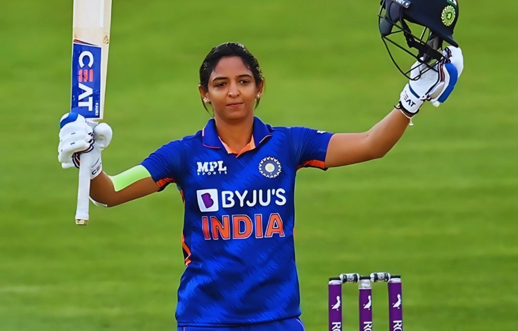 harmanpreet kaur 103 run At प्रोविडेंस स्टेडियम