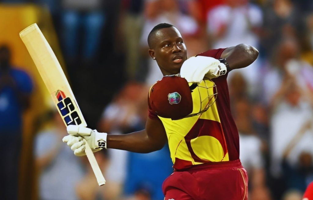 rovman powell 107 run