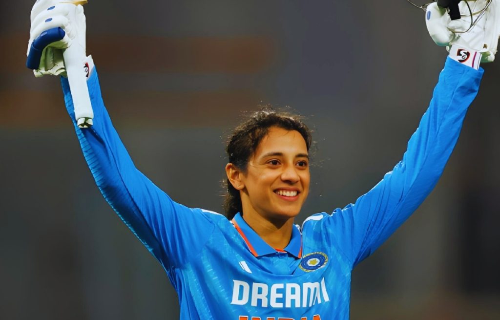 smriti mandhana 71 run