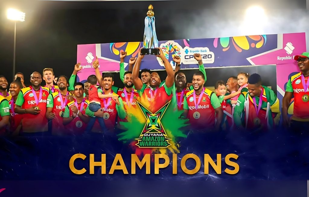 CPL फाइनल winner Guyana Amazon Warriors