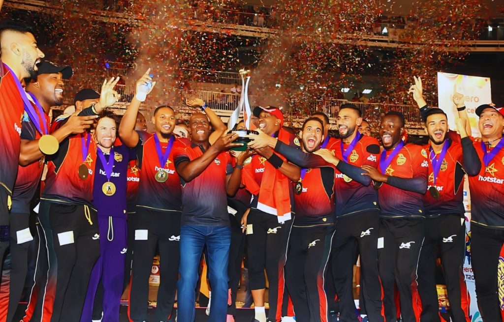CPL फाइनल winner Trinbago Knight Riders