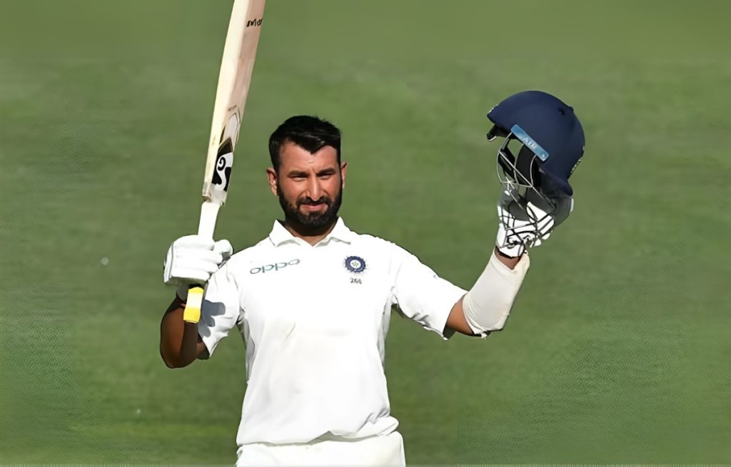 Most test run in india's win by cheteshwar pujara