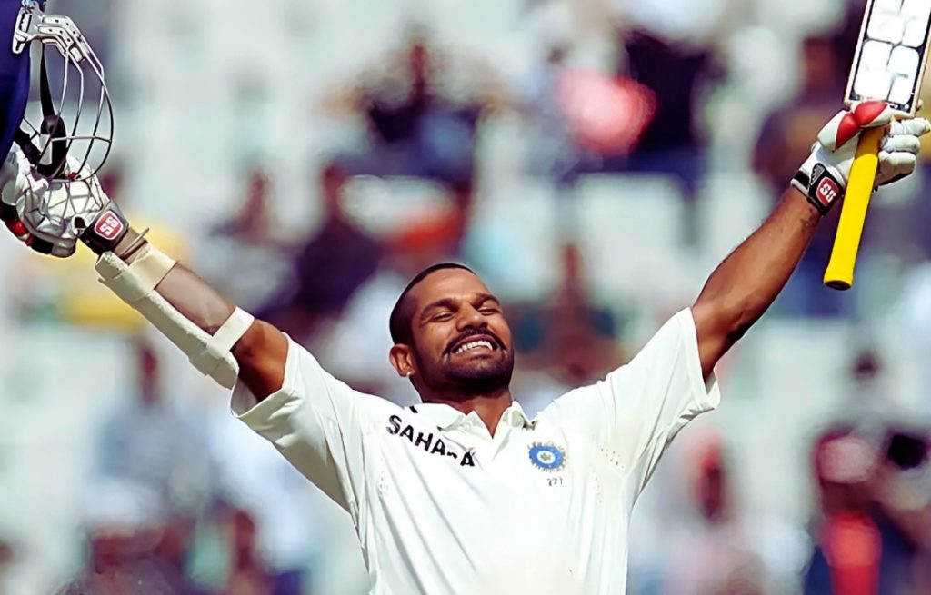 Shikhar dhawan 173 run at खान साहेब उस्मान