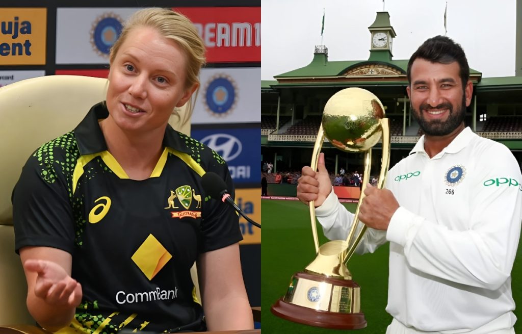 alyssa healy on cheteshwar pujara bgt 2018-21