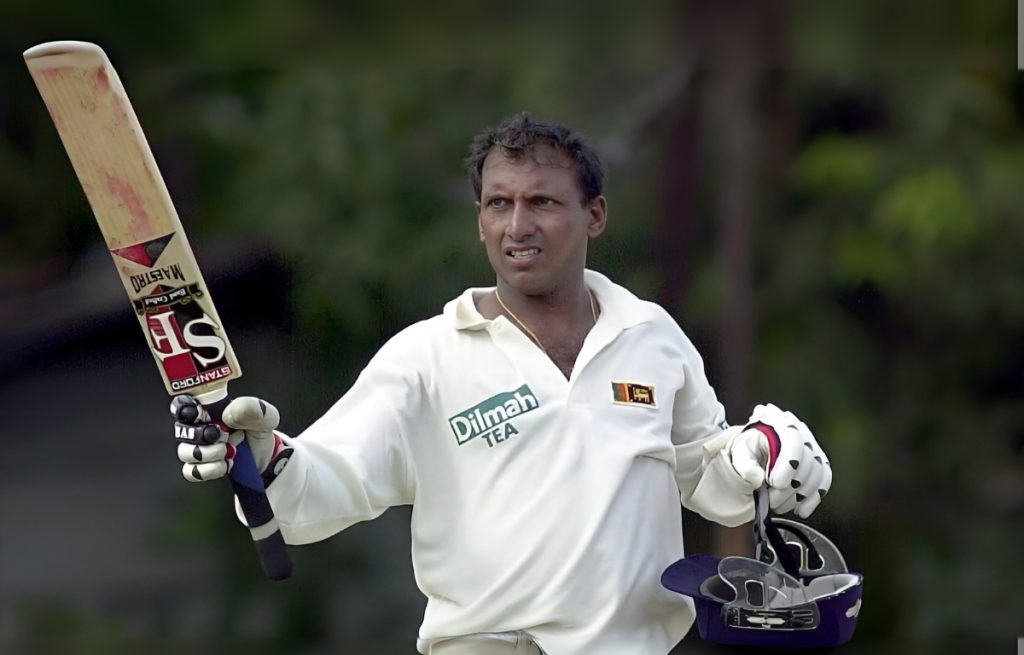 aravinda de silva test hundreds