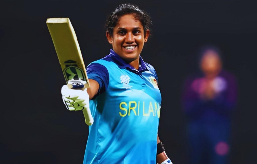 chamari athapaththu 102 run vs scow