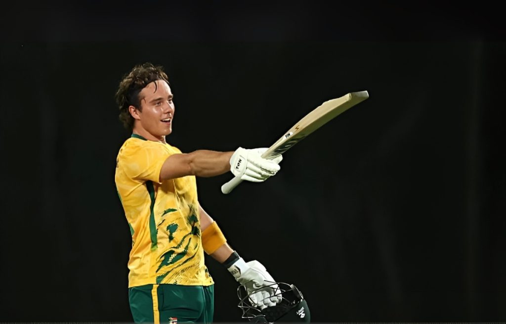 dewald brevis 125_ run vs AUS at मरारा ओवल