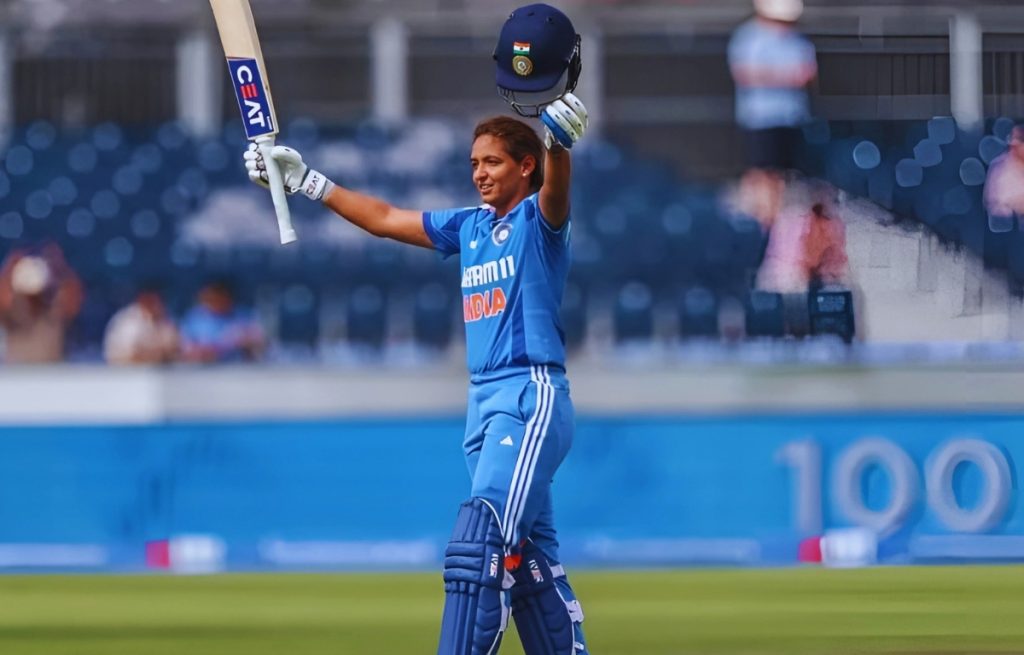 harmanpreet kaur 103 vs ban