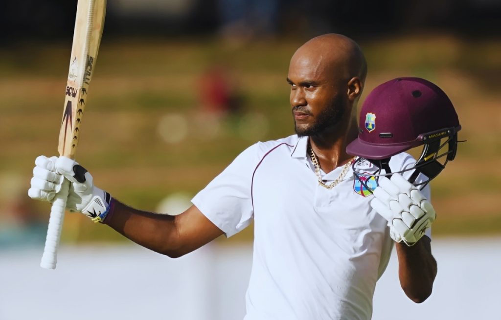 kraigg brathwaite 212 at अर्नोस वेल स्टेडियम