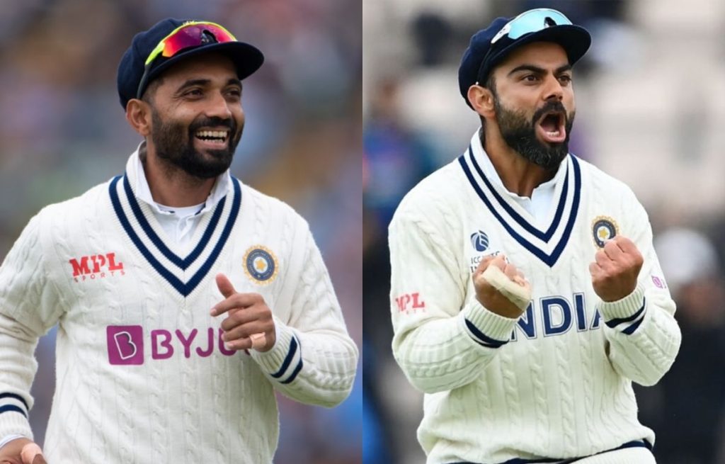 rahane & virat 