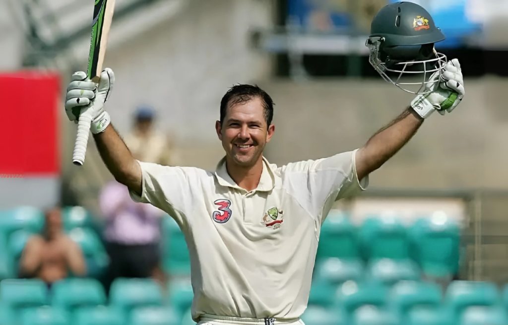 ricky ponting टेस्ट शतक कैलेंडर वर्ष